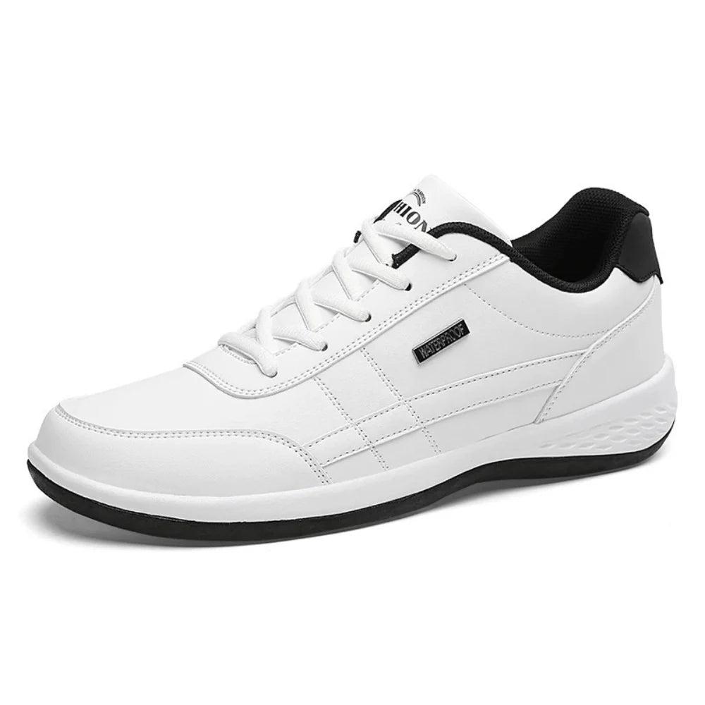 Men’s Leather Sneakers Orthopedic Support Everyday Comfort