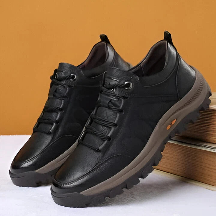 Men’s Slip-On Shoes Adjustable Arch Support Rubber Traction
