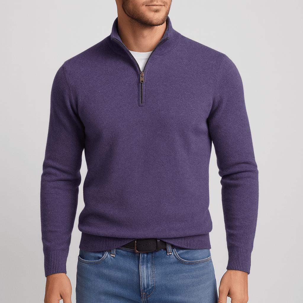 Men’s Sweater Merino Wool V-Neck Regular Fit