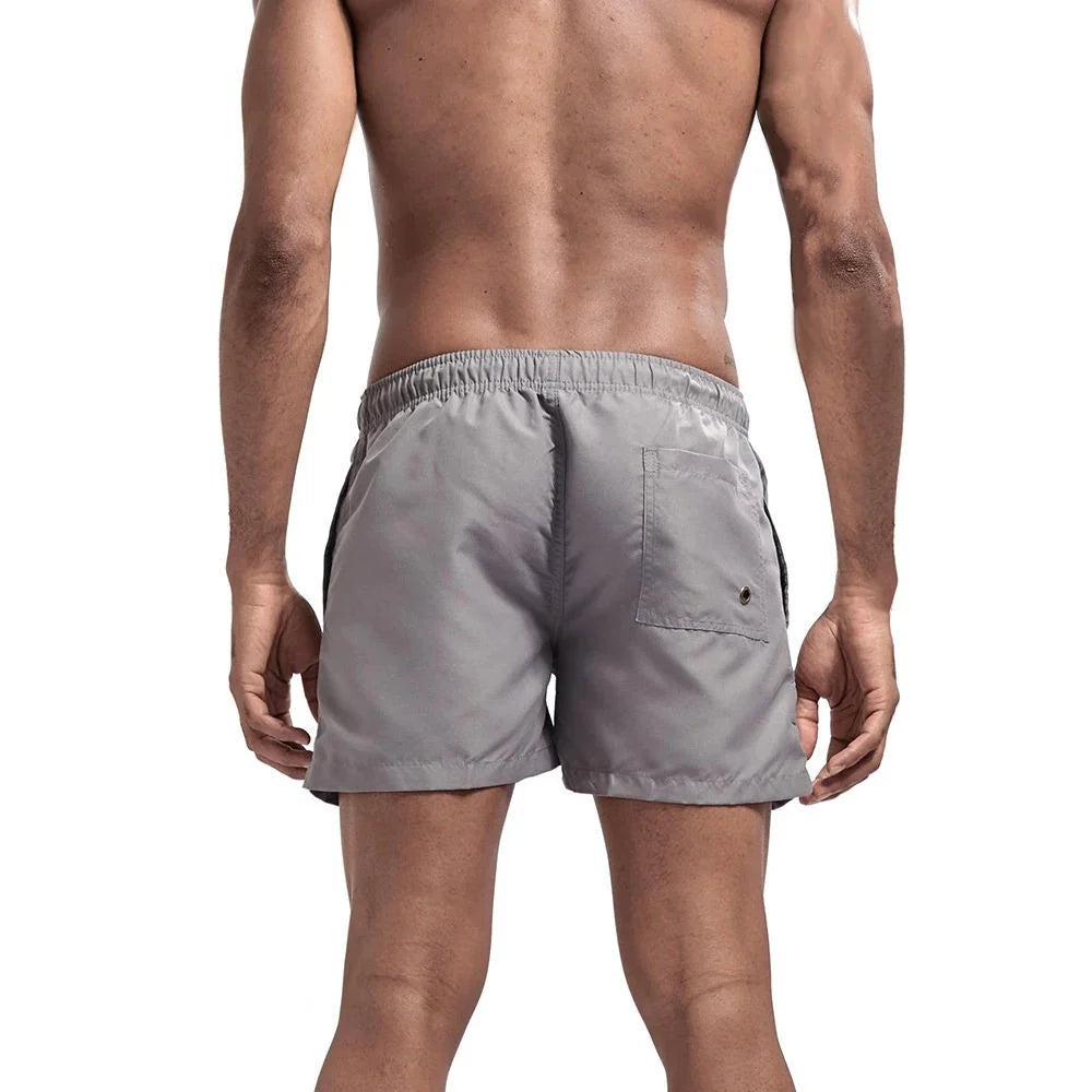 Men's Swim Trunks Quick-Dry Mesh Liner Adjustable Drawstring