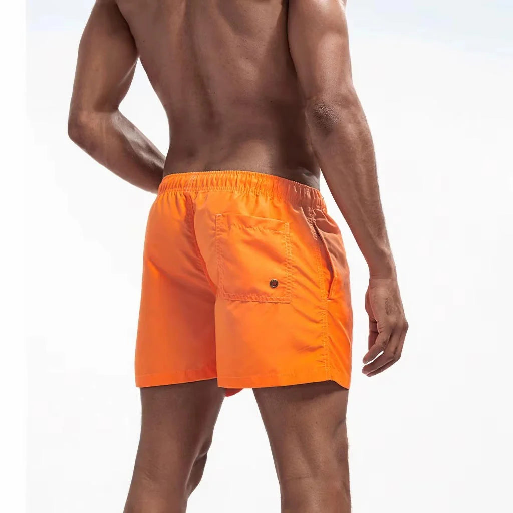 Men's Swim Trunks Quick-Dry Mesh Liner Adjustable Drawstring