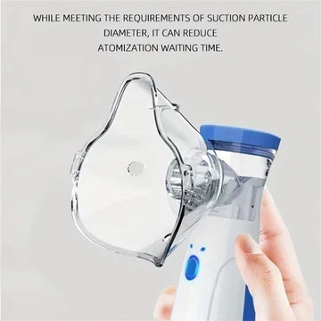 Mesh Nebulizer Portable Quiet USB Rechargeable