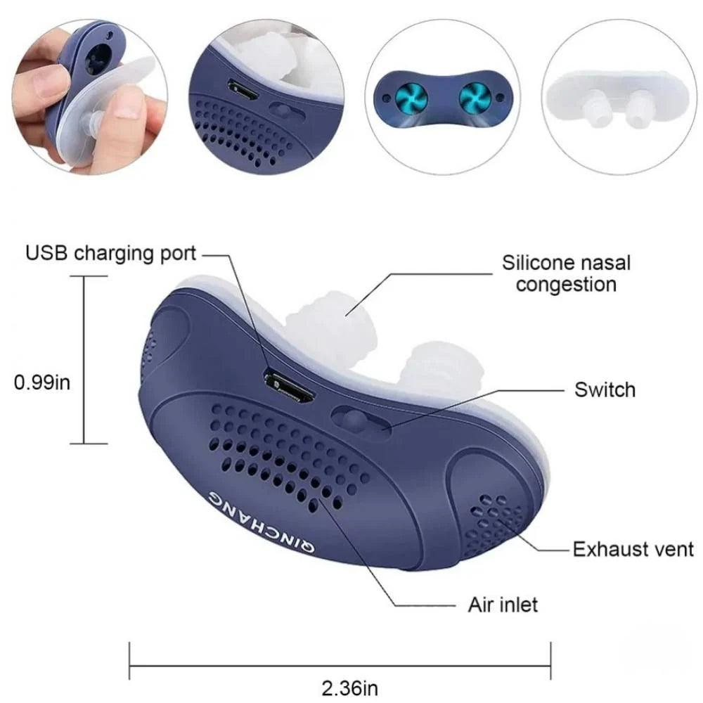 Micro CPAP Hoseless Whisper-Quiet Travel-Ready