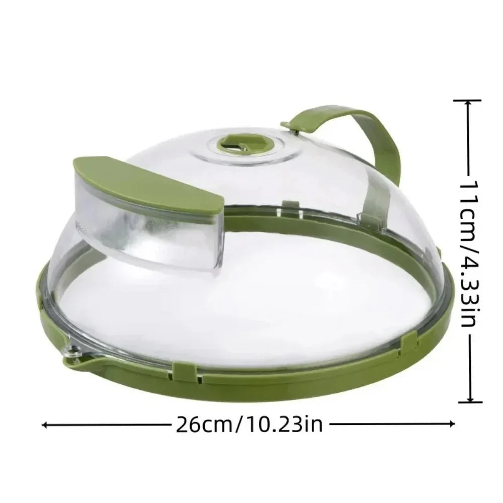 Microwave Cover Clear Polycarbonate Steam Reservoir