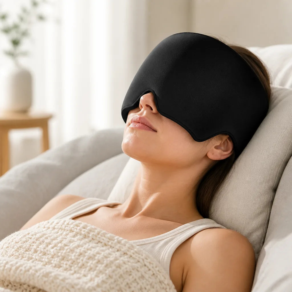 Migraine Cap Cooling & Warming Gel Stretch Fit