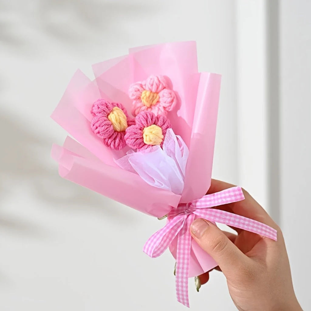 Mini Bouquet Artificial Pre-Wrapped & Gift-Ready