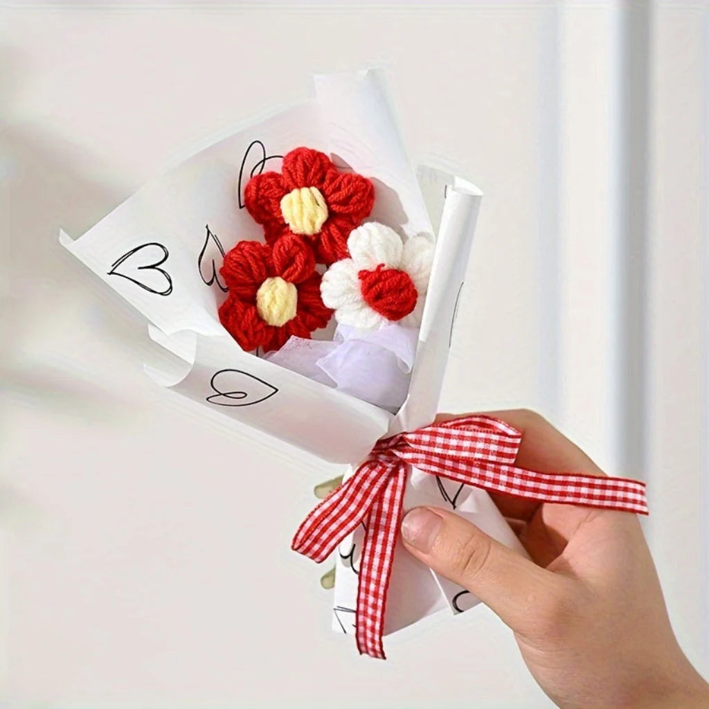 Mini Bouquet Artificial Pre-Wrapped & Gift-Ready