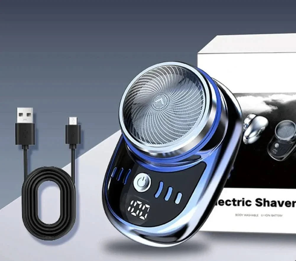 Mini Shaver USB Rechargeable Digital Battery Display