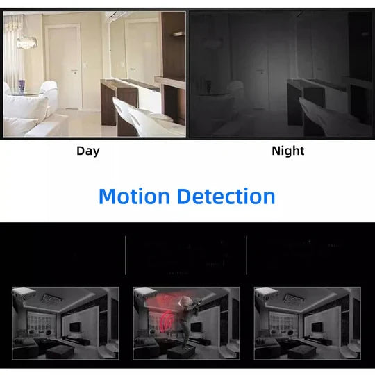 Mini WiFi Camera Full HD 1080P Wide-Angle Night Vision