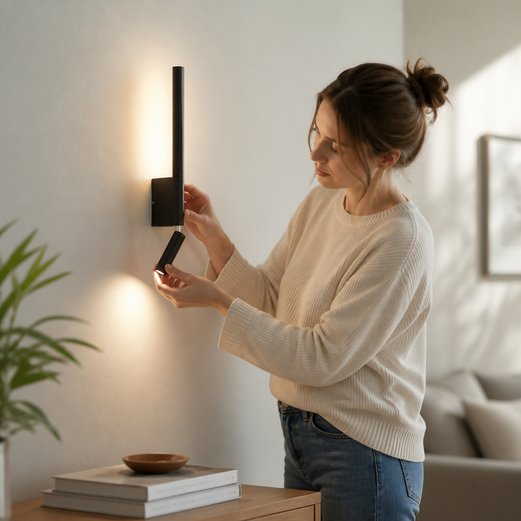 Minimalist Energy-Efficient LED Wall Light