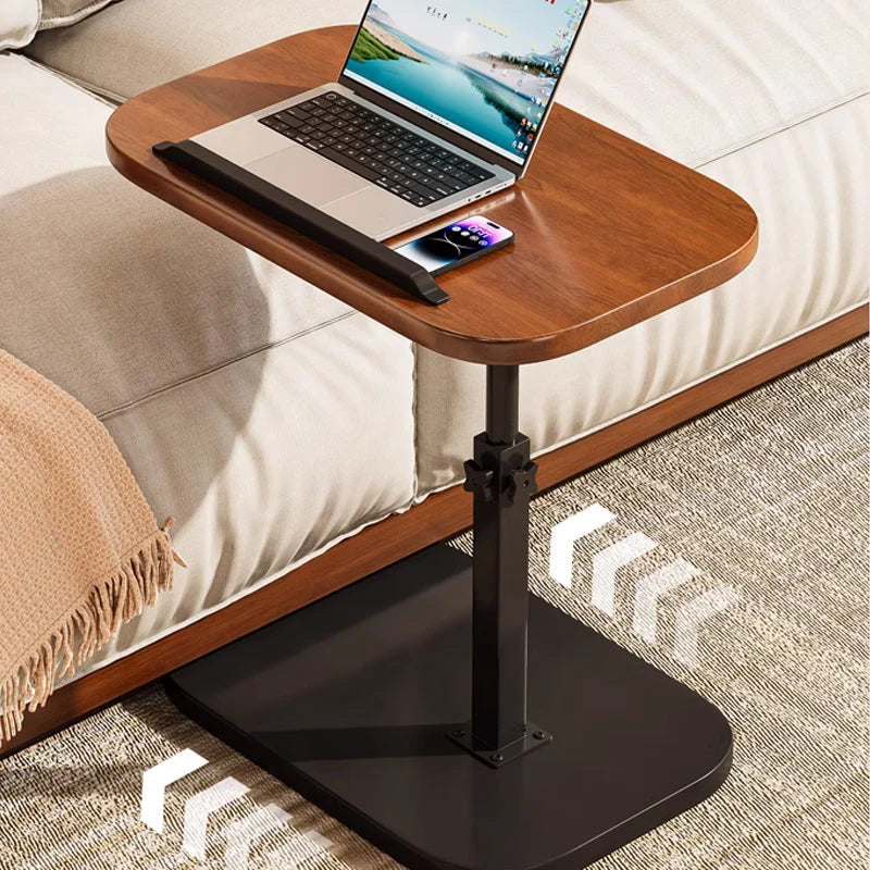 Mobile Laptop Desk Height-Adjustable 360° Rotating Tabletop