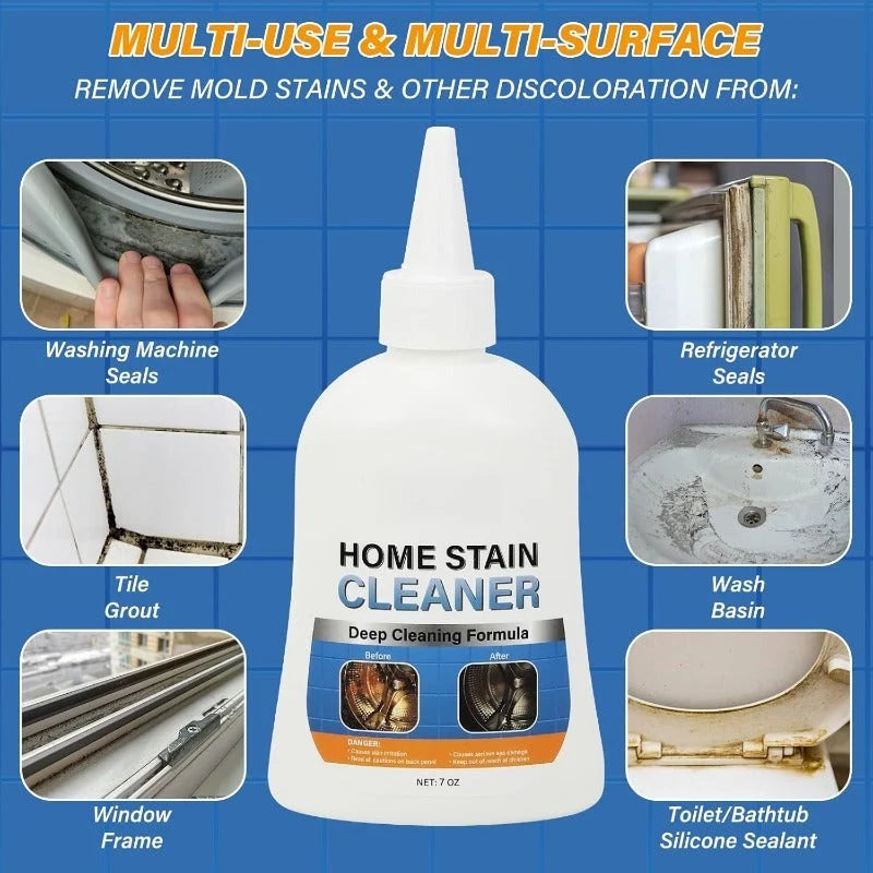 Mold Cleaner Gel No-Scrub Bleach-Free Brush Included
