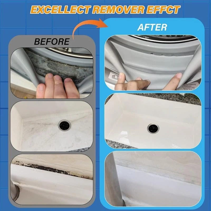 Mold Cleaner Gel No-Scrub Bleach-Free Brush Included