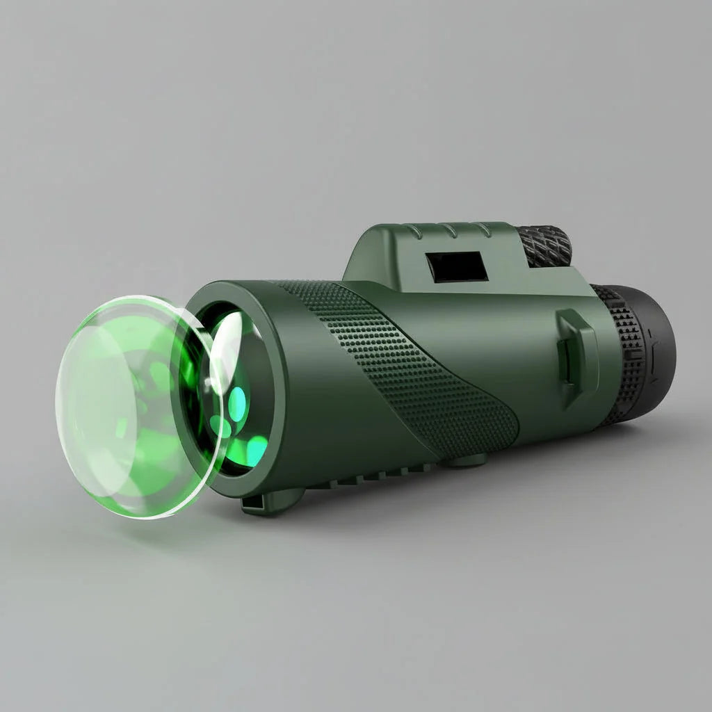 Monocular Telescope Multi-Coated HD Optics Phone Mount