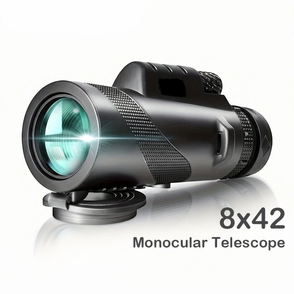 Monocular Telescope Multi-Coated HD Optics Phone Mount