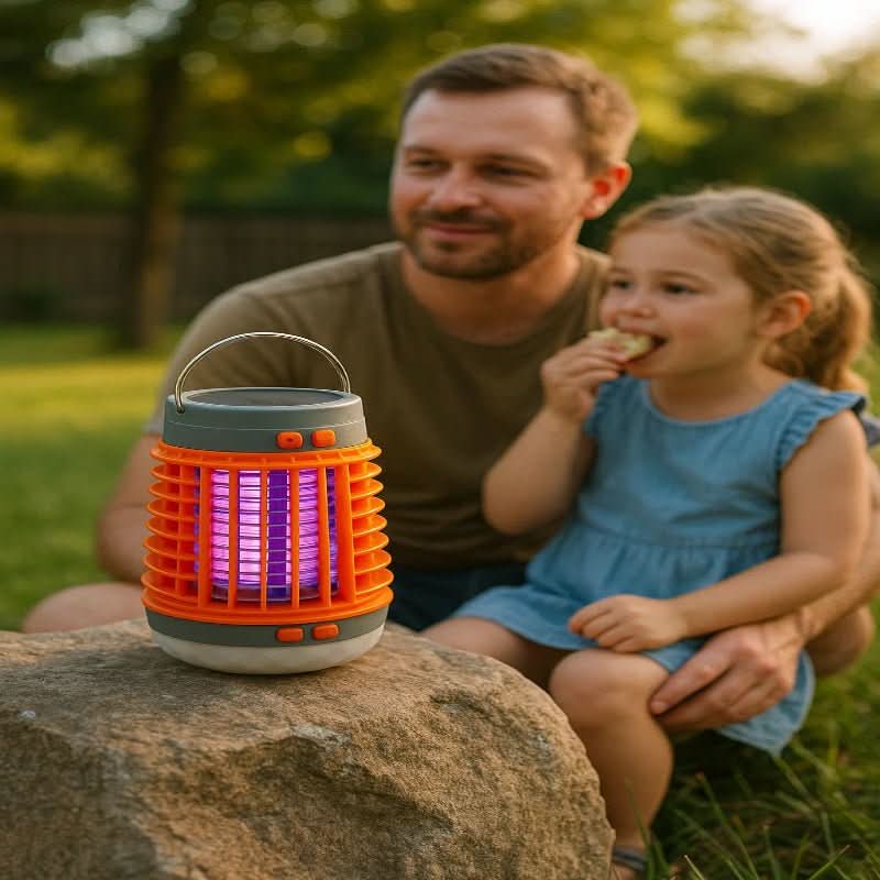 Mosquito Killer Lantern Solar & USB Charging IPX6 Waterproof