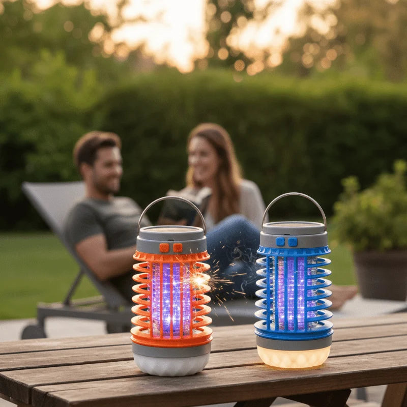 Mosquito Killer Lantern Solar & USB Charging IPX6 Waterproof