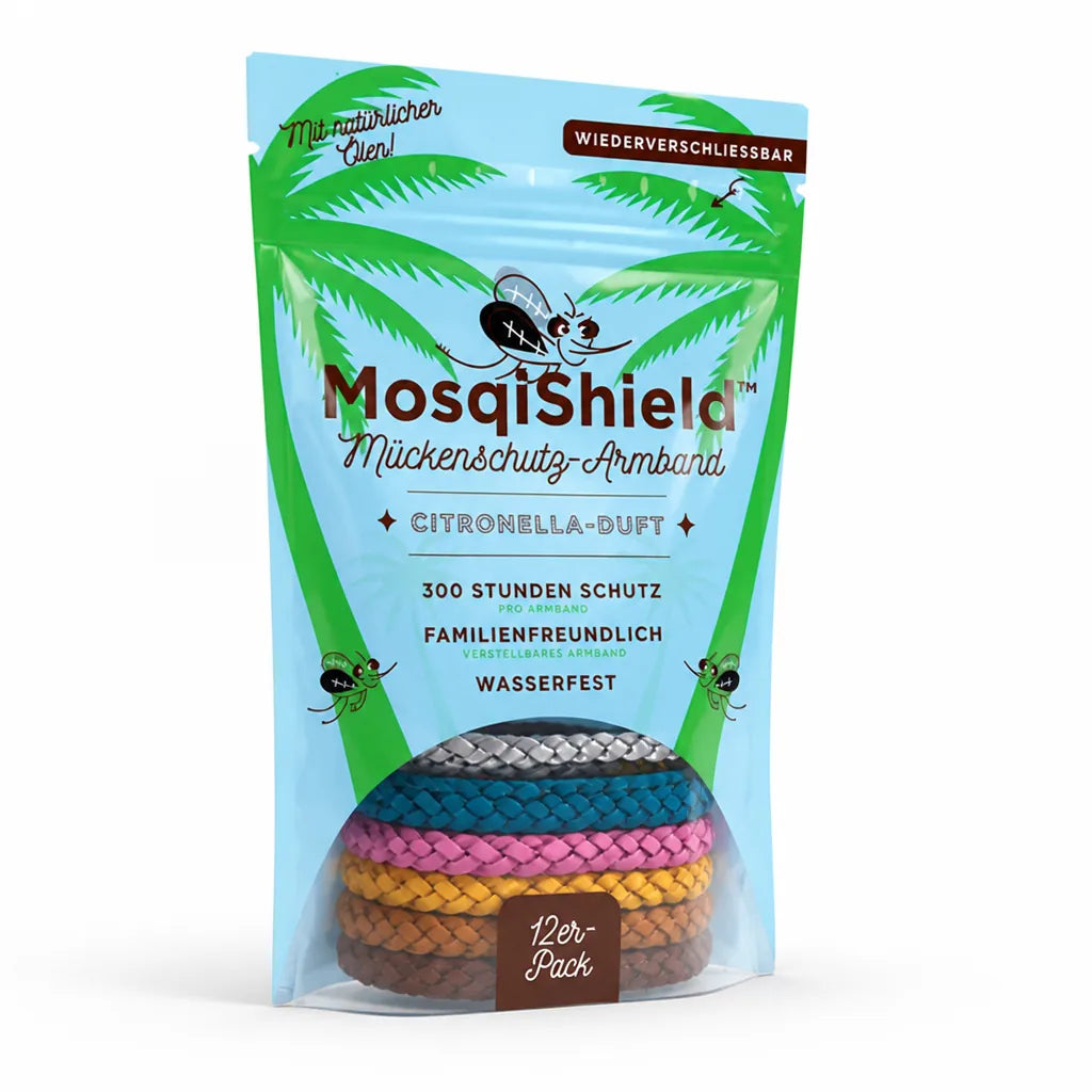 Mosquito Repellent Bracelet Waterproof & Natural 24 Pack