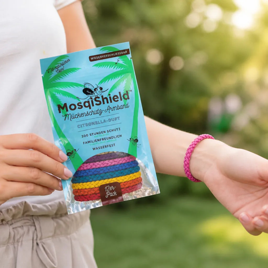 Mosquito Repellent Bracelet Waterproof & Natural 24 Pack