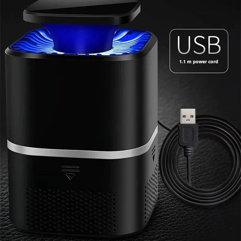 Mosquito Trap 360-Degree UV Silent USB Rechargeable