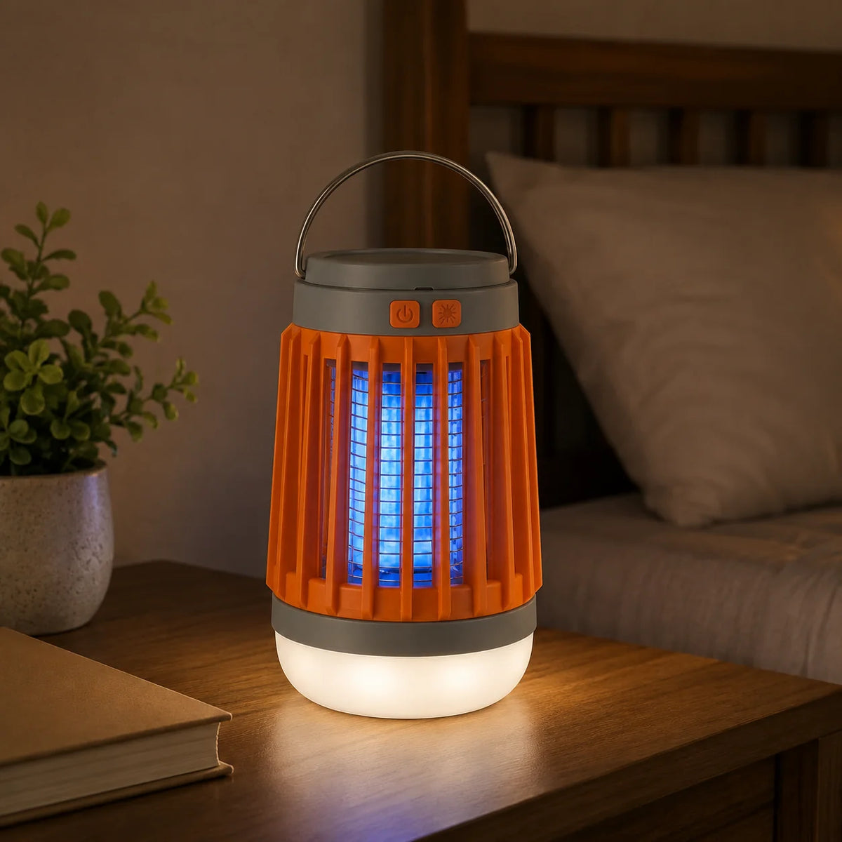 Mosquito Zapper Lantern USB Rechargeable UV Light