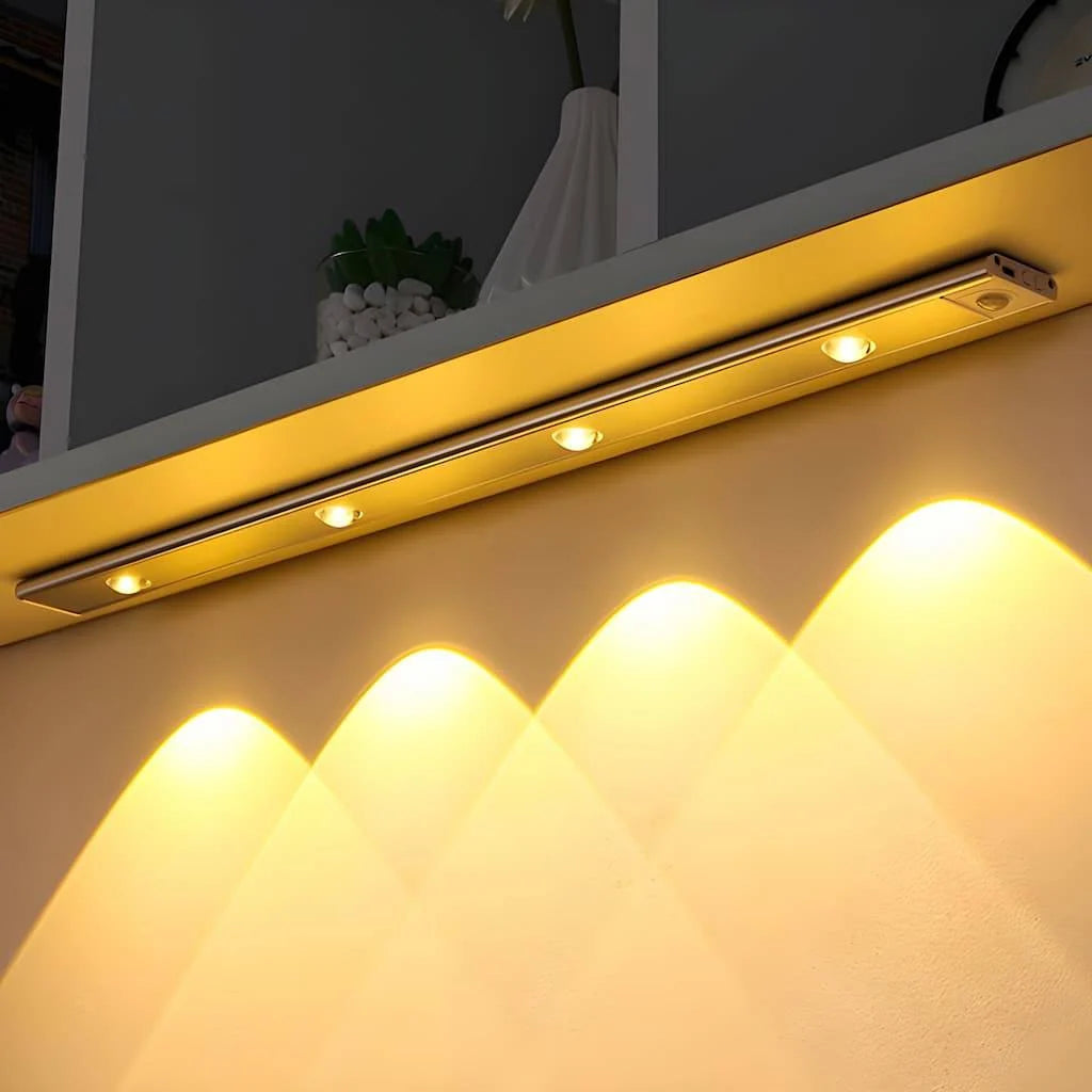 Motion Sensor LED Light USB Rechargeable Stepless Dimming