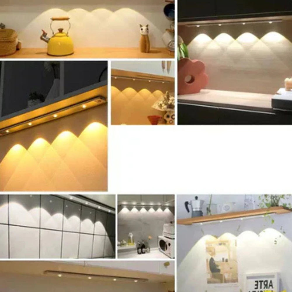 Motion Sensor LED Light USB Rechargeable Stepless Dimming