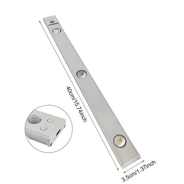 Motion Sensor LED Light USB Rechargeable Stepless Dimming