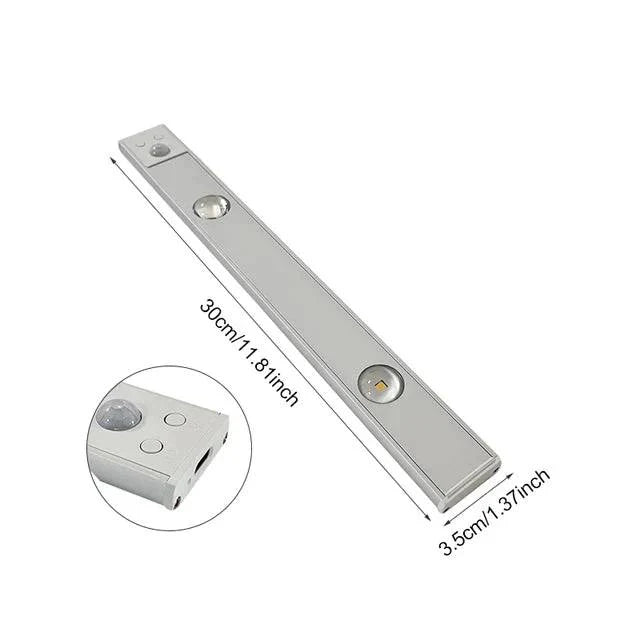 Motion Sensor LED Light USB Rechargeable Stepless Dimming