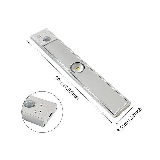 Motion Sensor LED Light USB Rechargeable Stepless Dimming