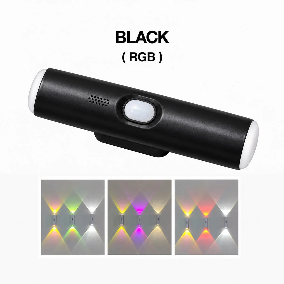 Motion Sensor Light Magnetic Mount RGB & Three-Color Lighting
