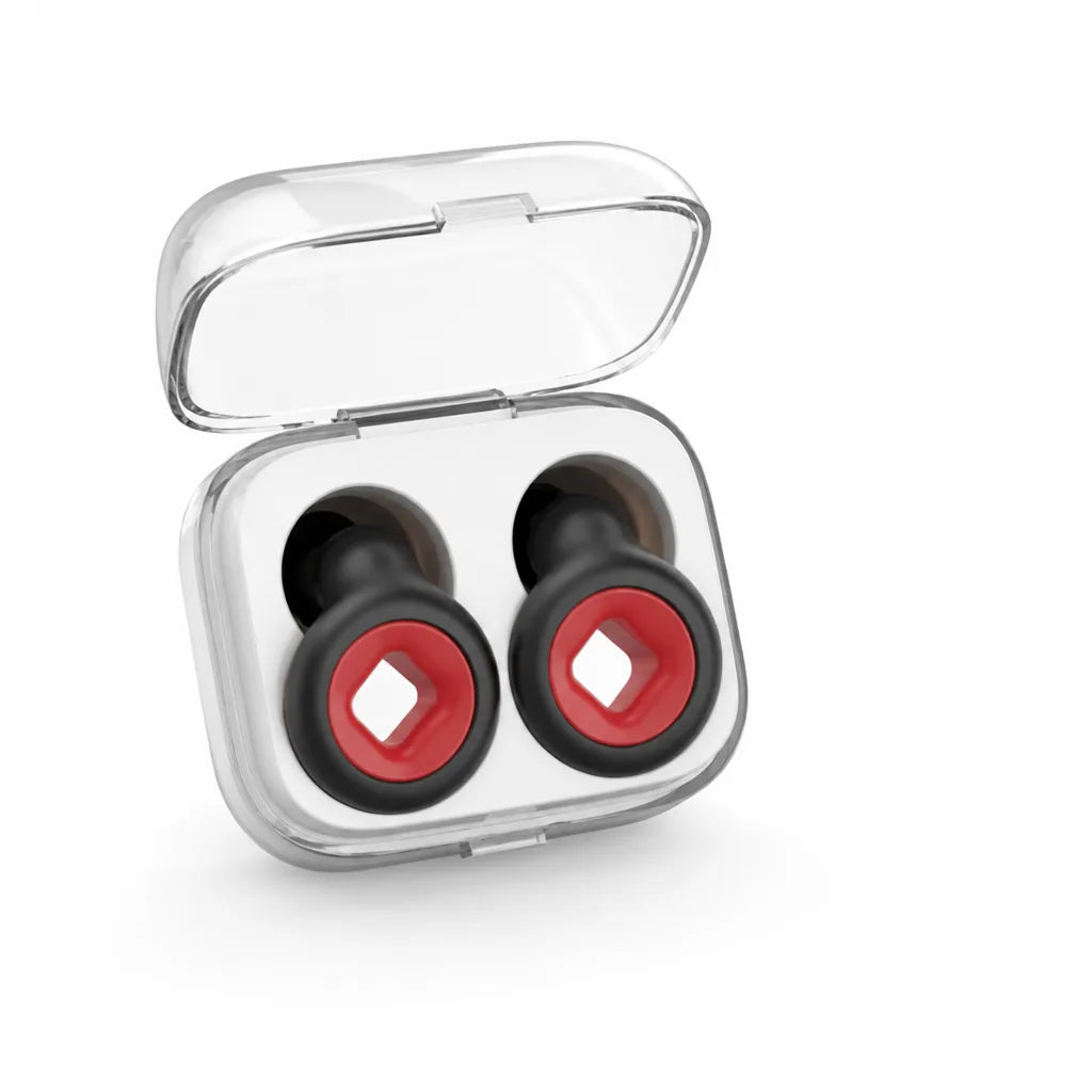 Motorcycle Earplugs Wind Noise Reduction Silicone Set of 2