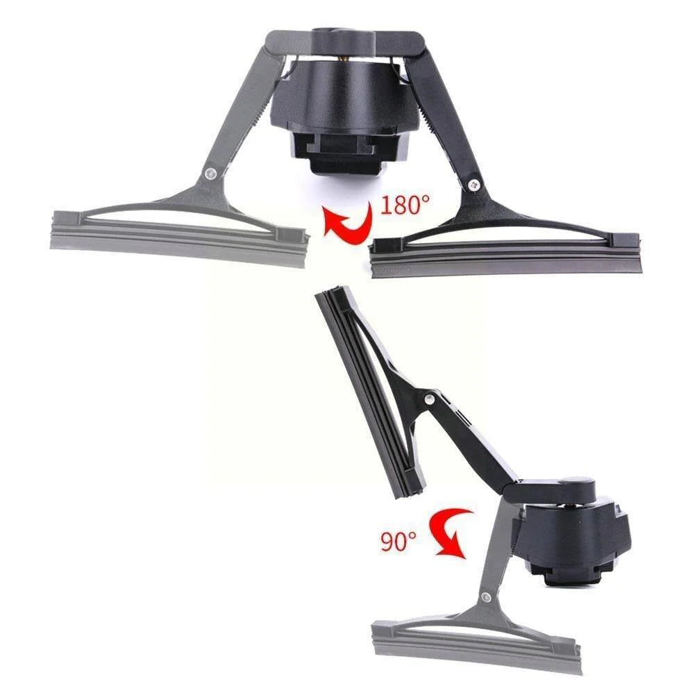 Motorcycle Helmet Wiper Electric Waterproof Tool-Free Installation