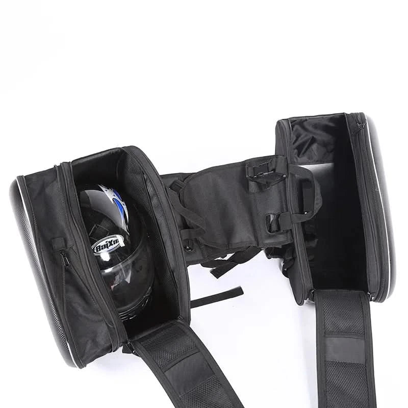 Motorcycle Saddlebags Waterproof 15.3 Gallon With Rain Covers