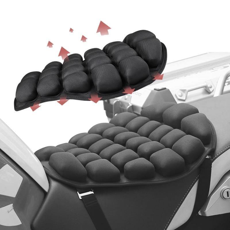 Motorcycle Seat Cushion Inflatable Shock-Absorbing Anti-Slip