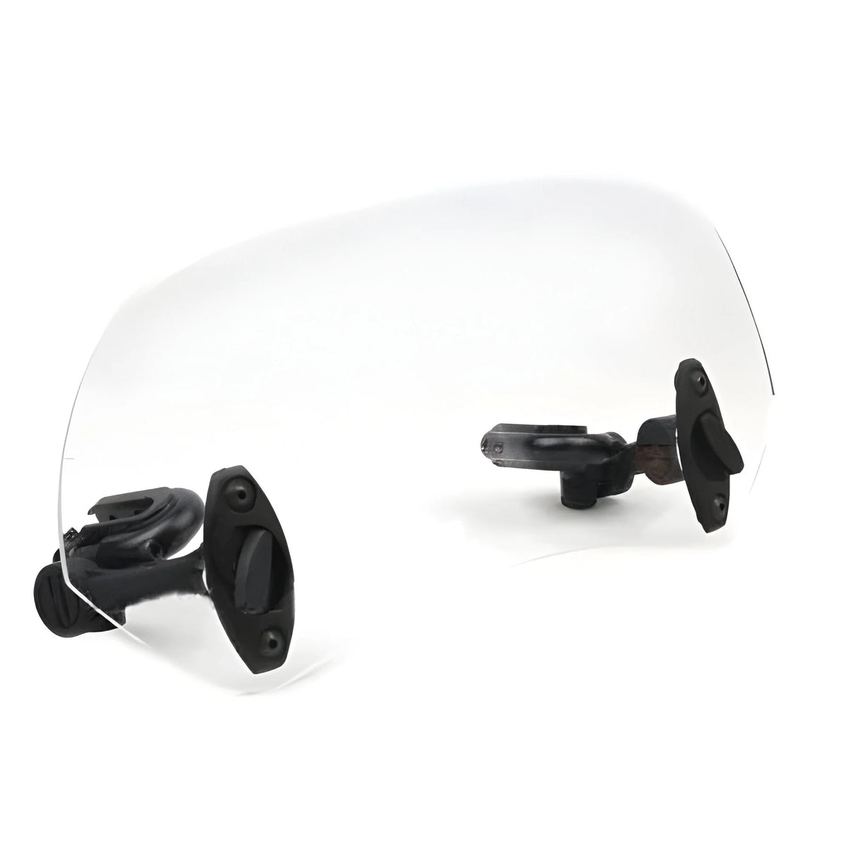 Motorcycle Windshield Extension Clamp-On Adjustable Angle & Height