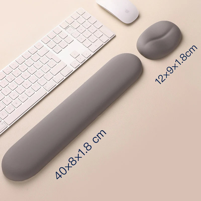Mouse Pad Silicone Wrist Support Non-Slip Base