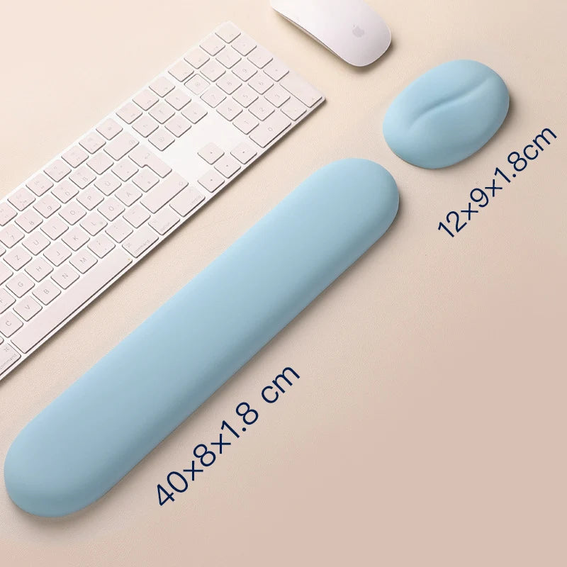 Mouse Pad Silicone Wrist Support Non-Slip Base