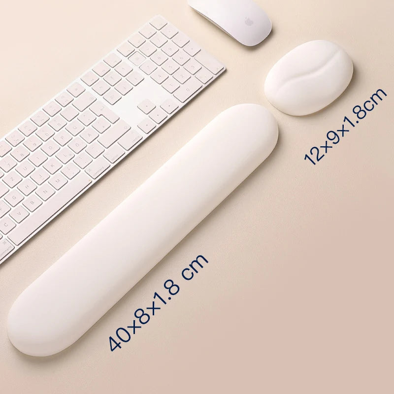 Mouse Pad Silicone Wrist Support Non-Slip Base