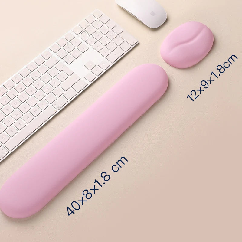 Mouse Pad Silicone Wrist Support Non-Slip Base