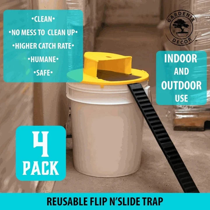 Mouse Trap Auto-Reset Fits 5 Gallon Bucket