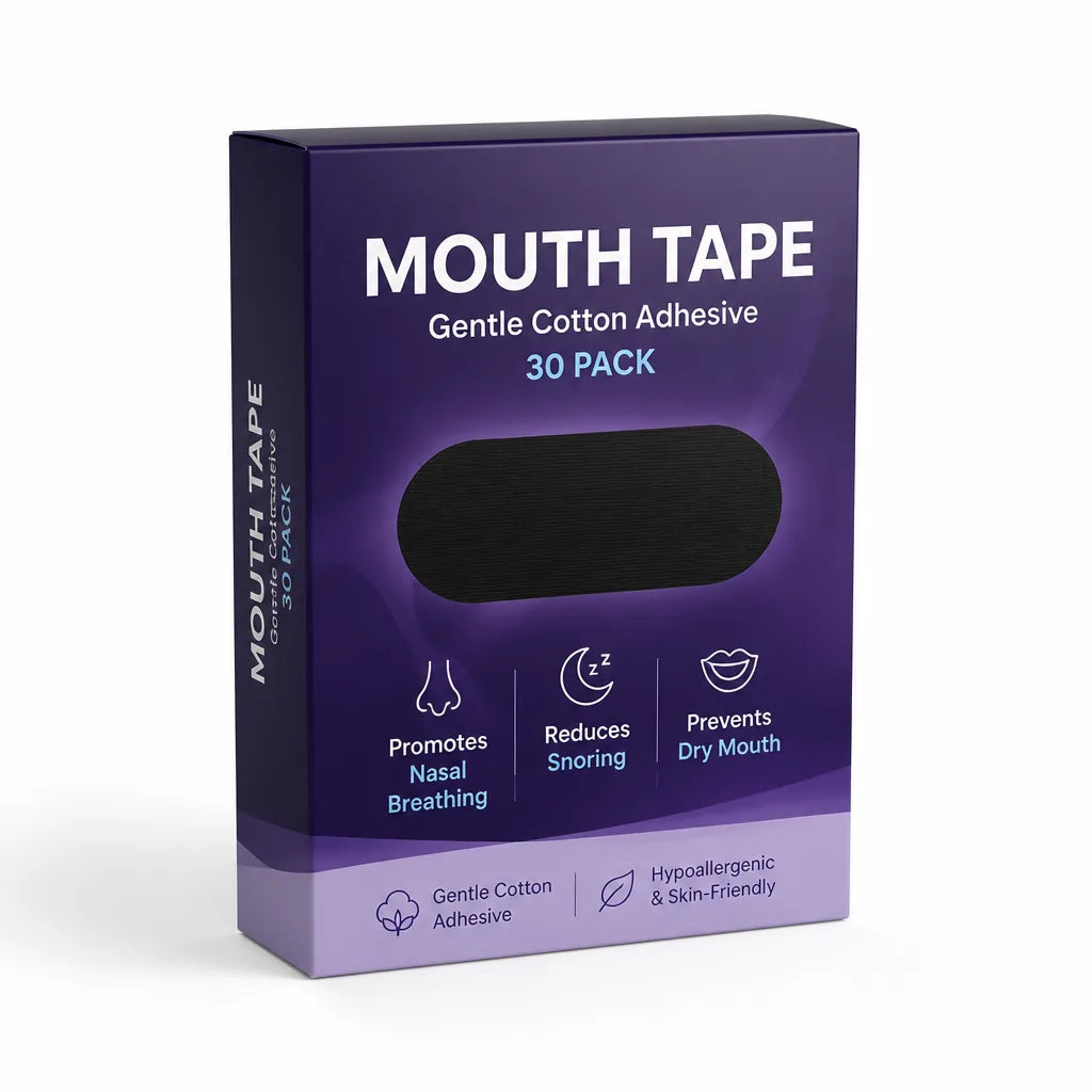 Mouth Tape Gentle Cotton Adhesive 30 Pack