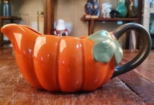 Mug & Bowl Set Ceramic Pumpkin-Shaped 2-Piece