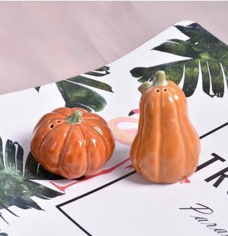 Mug & Bowl Set Ceramic Pumpkin-Shaped 2-Piece