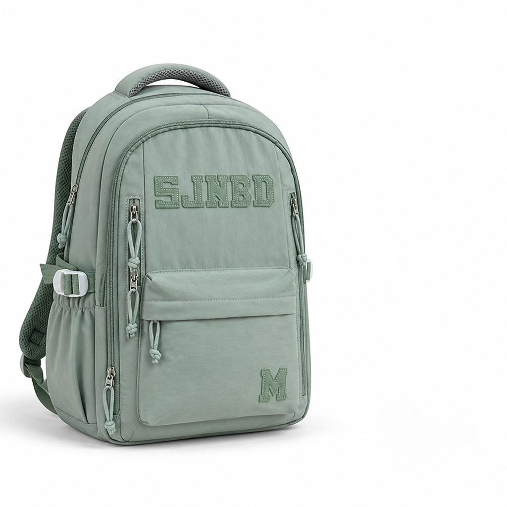 Multi-Compartment Laptop Backpack (Padded Ergonomic Straps)