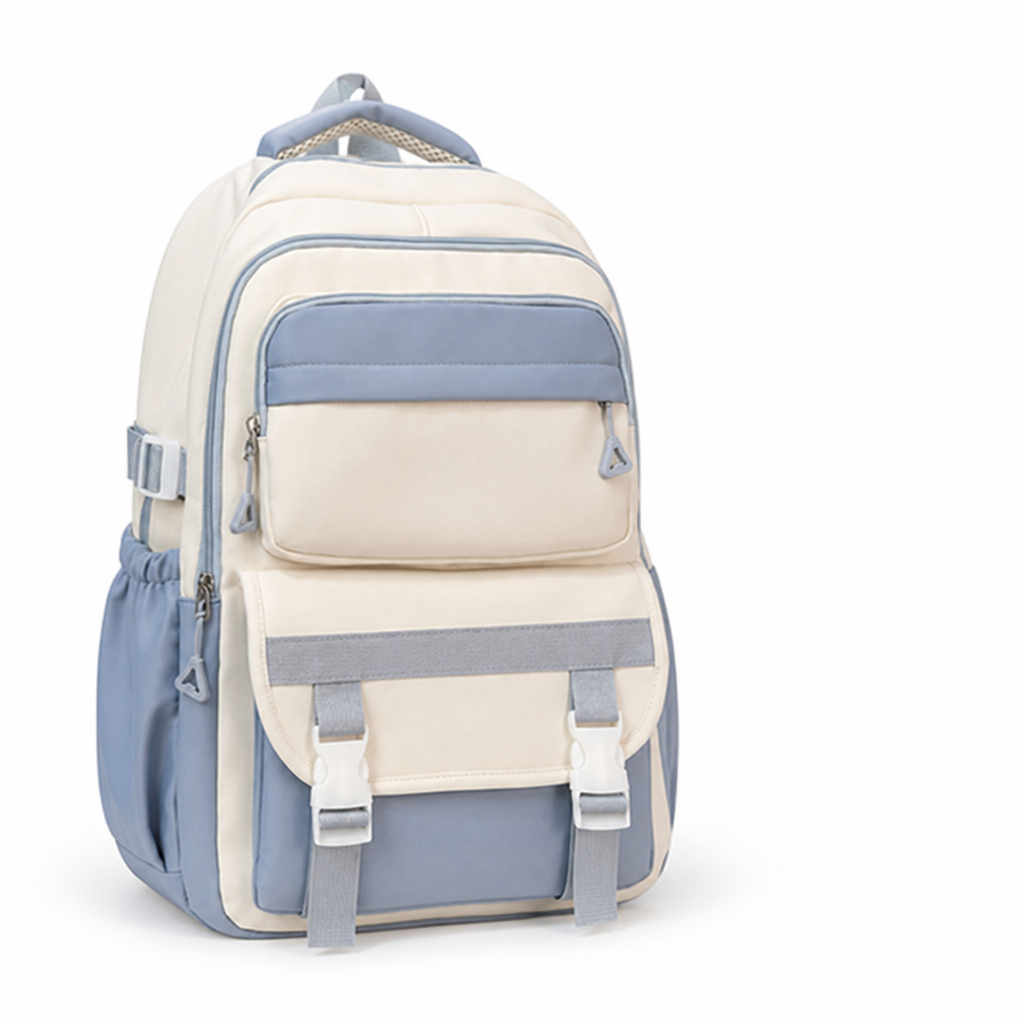 Multi-Compartment Lightweight & Durable Backpack (Padded Straps)