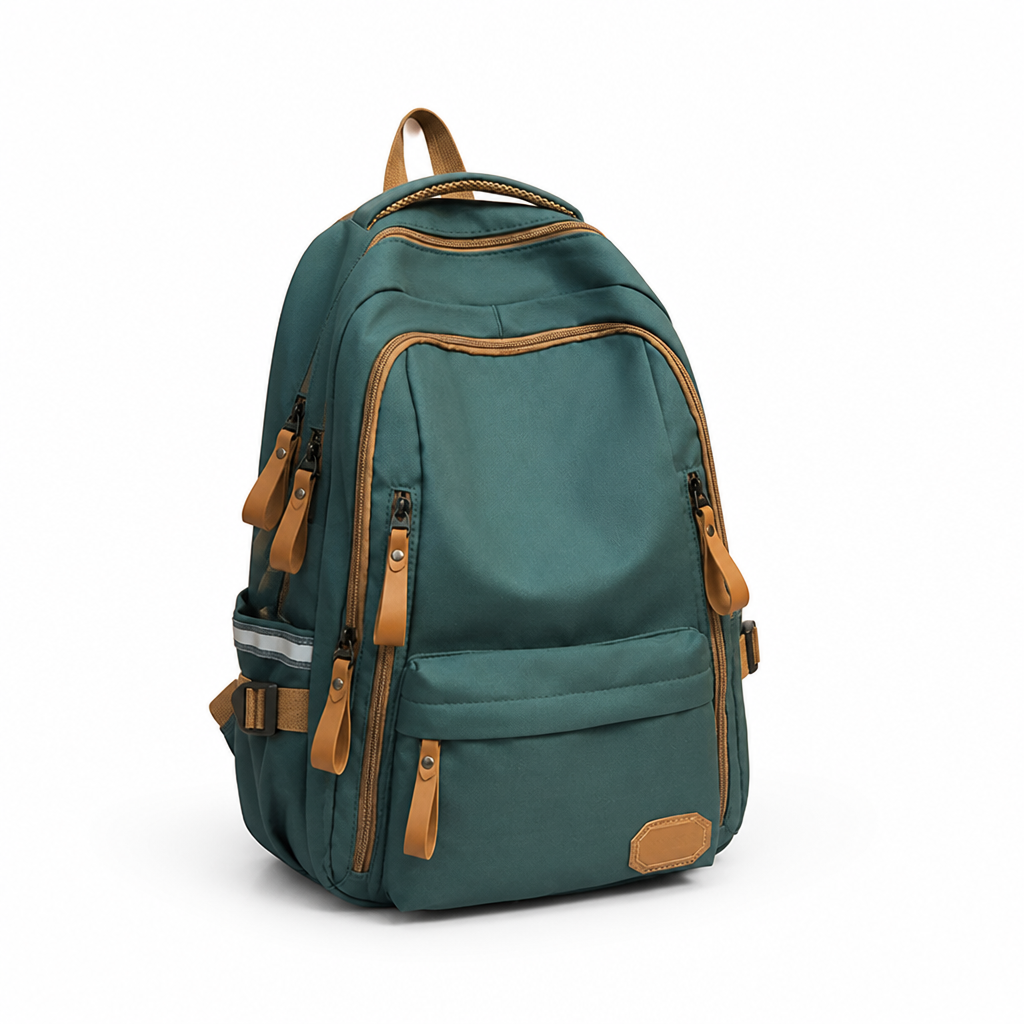 Multi-Compartment Padded Laptop School Backpack