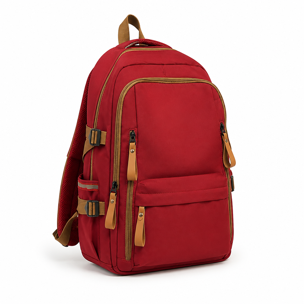 Multi-Compartment Padded Laptop School Backpack