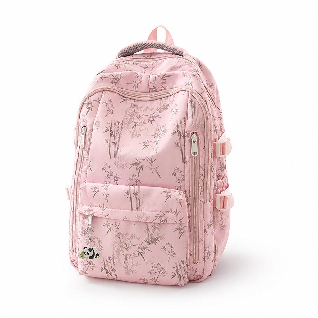 Multi-Compartment Water-Resistant Backpack (Laptop Pocket)