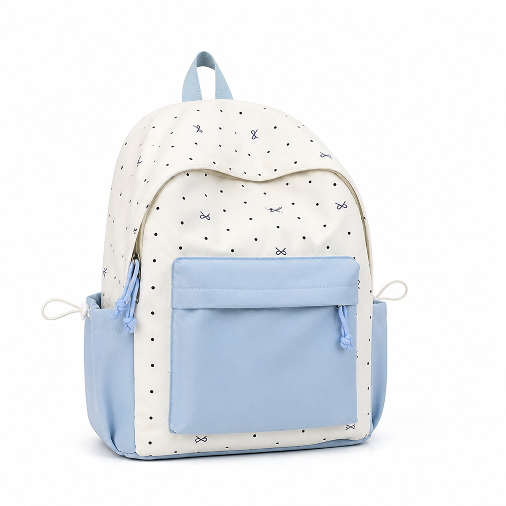Multi-Pocket Lightweight School Backpack